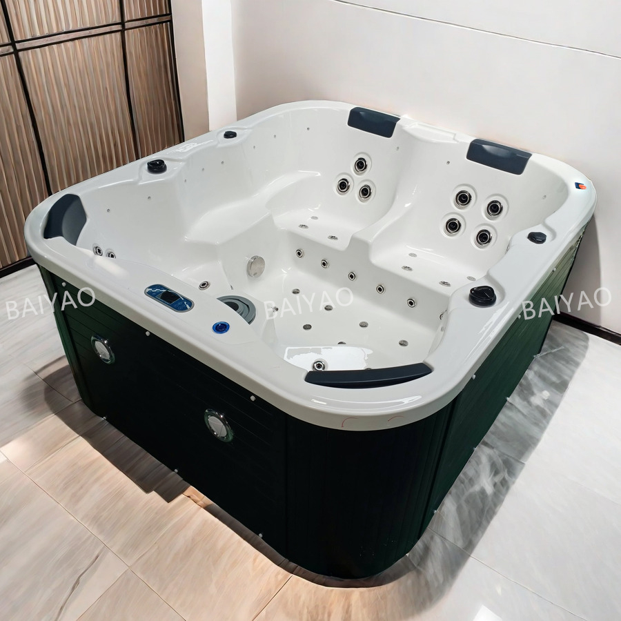 Spa Wellness Retreat - Роскошная акриловая массажная жаззическая ванна для
