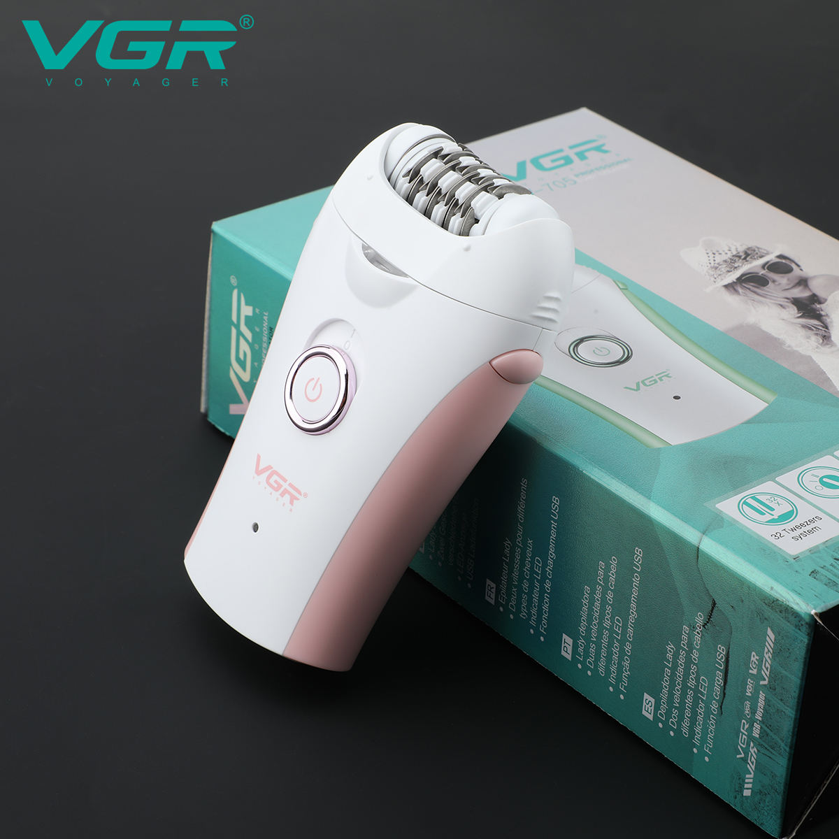 VGR 705 Эпилятор Профессиональ – обзор и цена Epilator Wireless