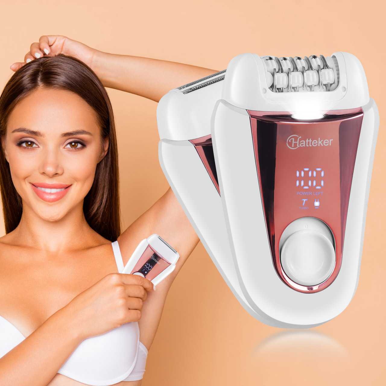 Эпилятор Hatteker 2-в-1 переза – обзор и цена Epilator Wireless