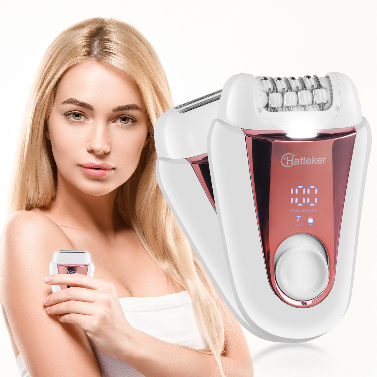 Эпилятор Hatteker 2-в-1 переза – обзор и цена Epilator Wireless