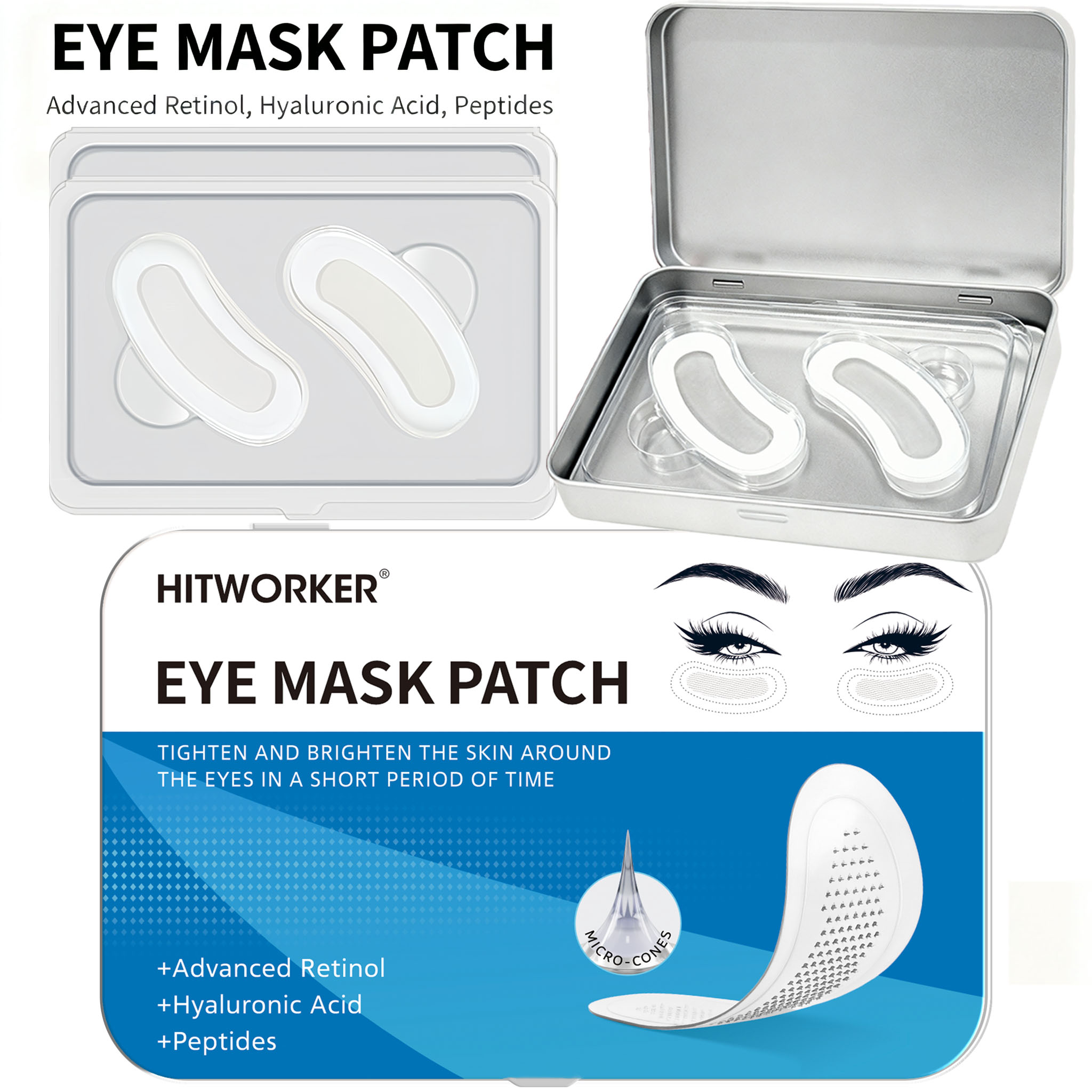 Гидрогелевые патчи для глубоко – обзор и цена Microneedle Patch Eye
